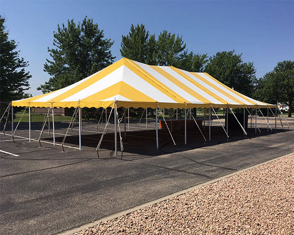 rope pole tent 40x60
