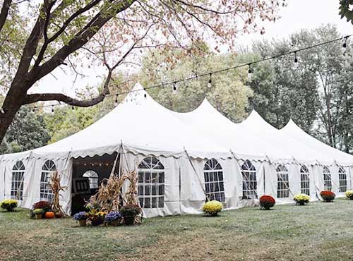wedding tent rentals